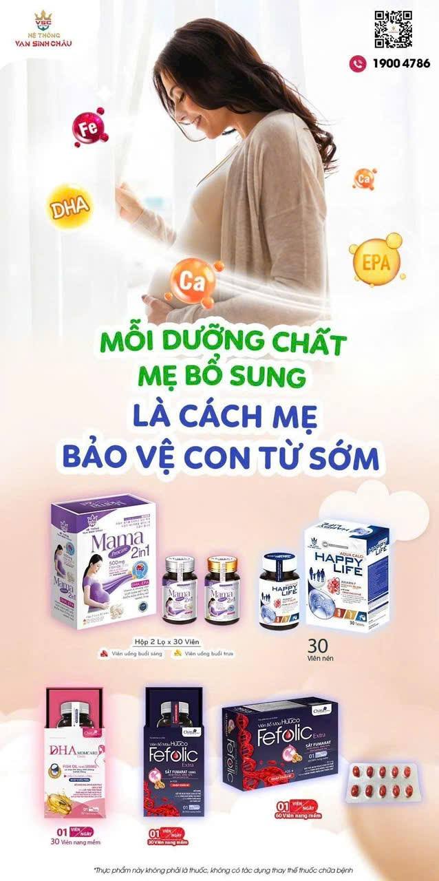MỖI DƯỠNG CHẤT MẸ BỔ SUNG, LÀ CÁCH MẸ BẢO VỆ CON TỪ SỚM
