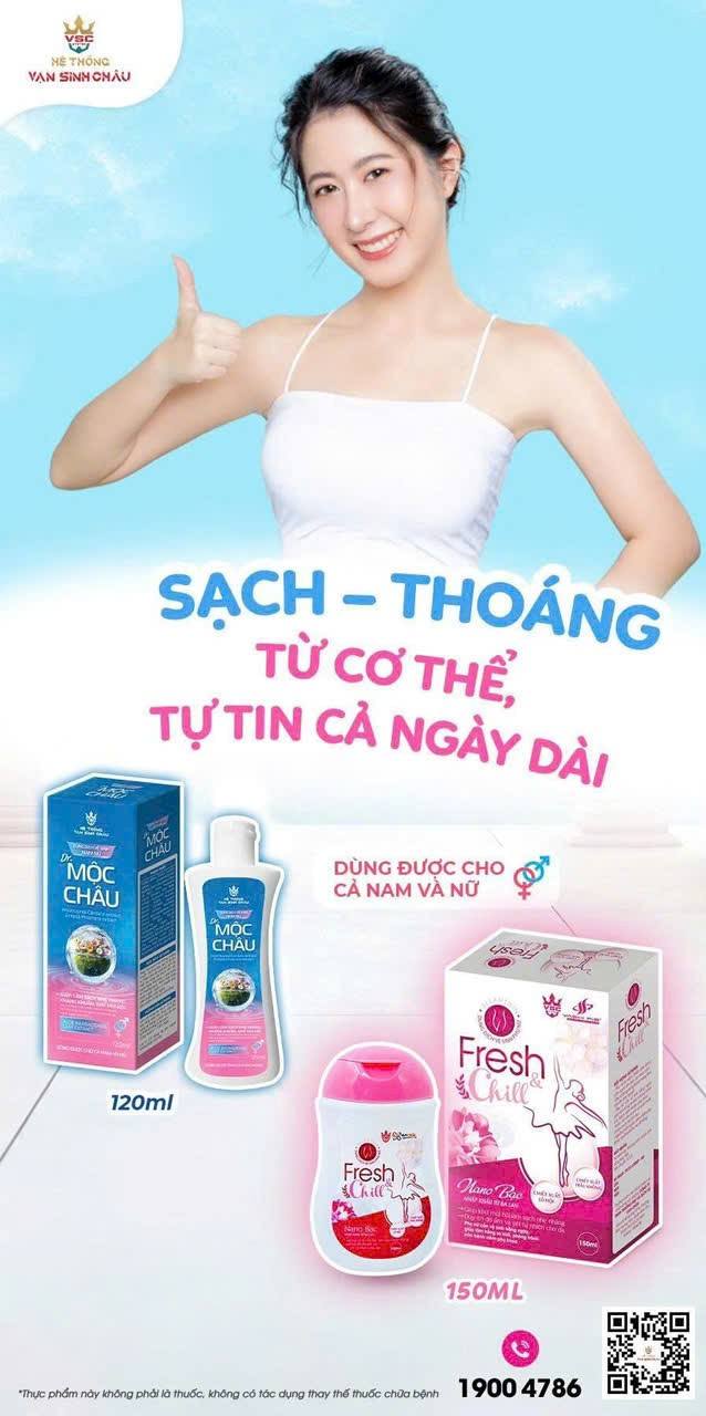 SẠCH – THOÁNG TỪ CƠ THỂ, TỰ TIN CẢ NGÀY DÀI