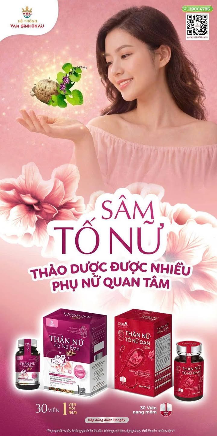 SÂM TỐ NỮ – THẢO DƯỢC ĐƯỢC NHIỀU PHỤ NỮ QUAN TÂM